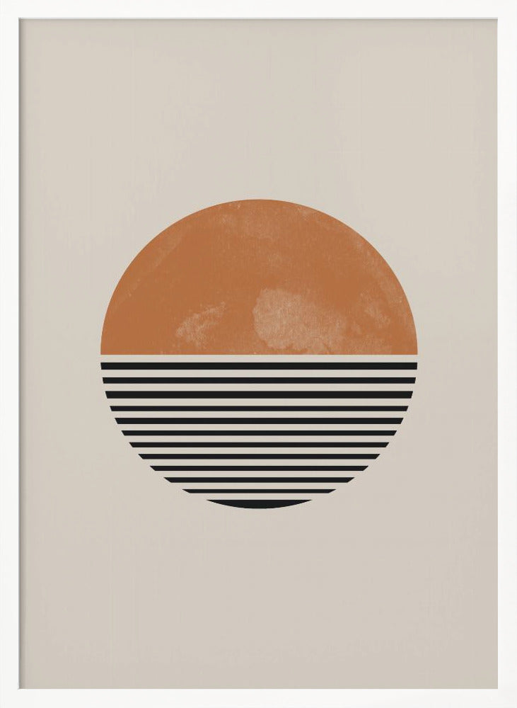 Retro Sunset Poster