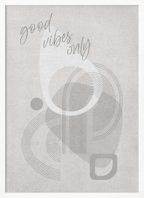 Mid-Century Modern - Good vibes only Poster