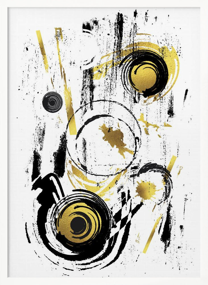 ABSTRACT ART Dynamic Game Poster