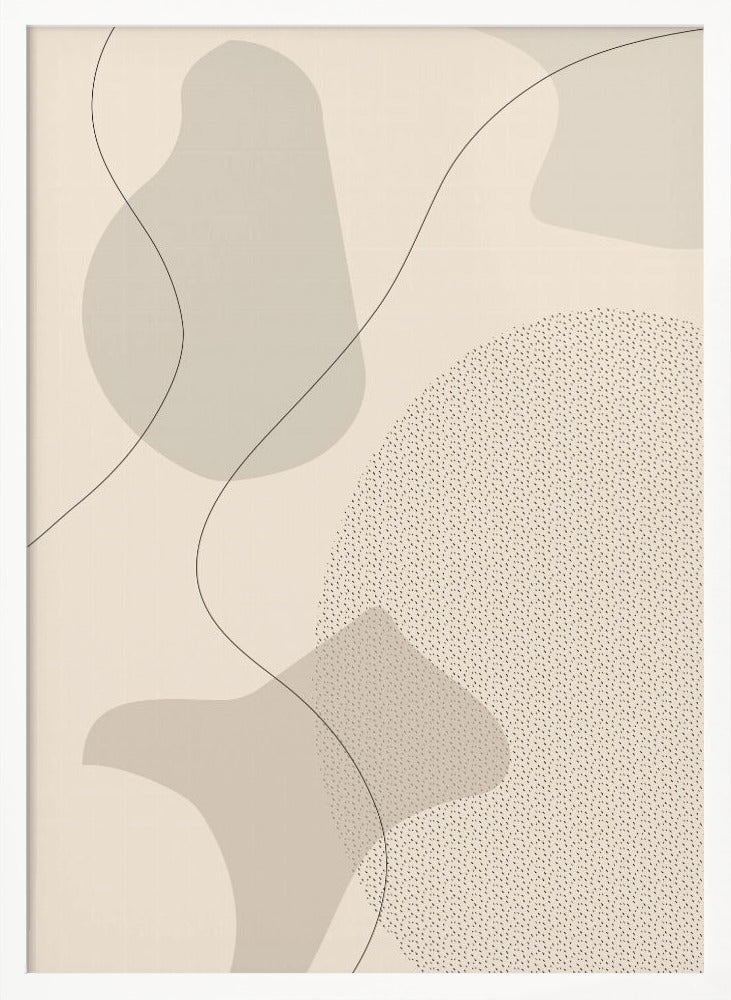 Mid-Century Modern No. 1 | brown Poster