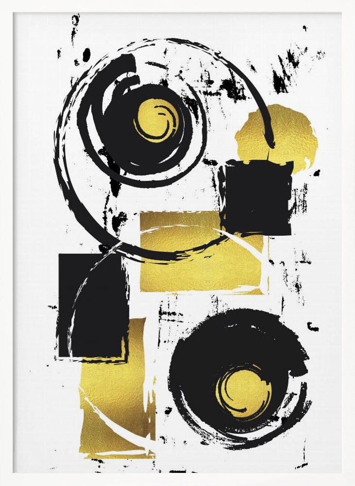 ABSTRACT ART Geometry Poster