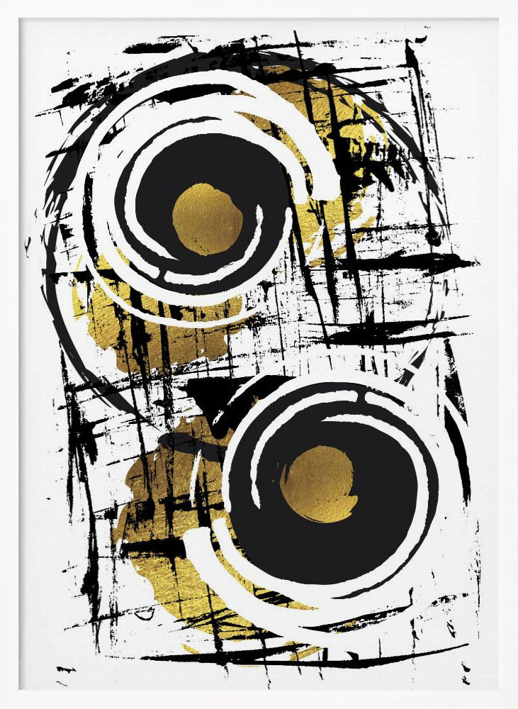 ABSTRACT ART Hypnotizing Poster