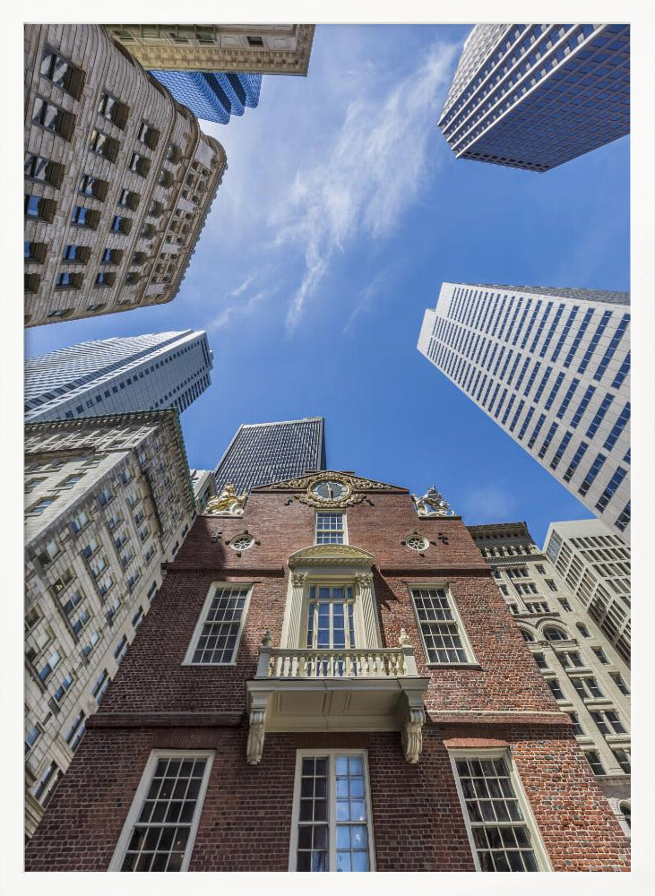 BOSTON Old State House Poster