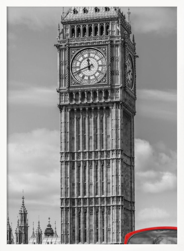 Elizabeth Tower | Vertical Panorama Poster