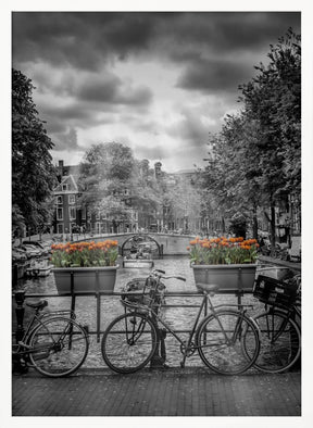 Amsterdam Cityscape Poster