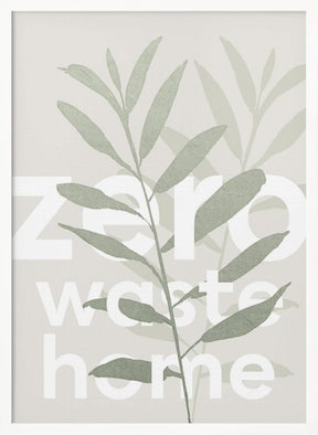 Zero waste home Poster