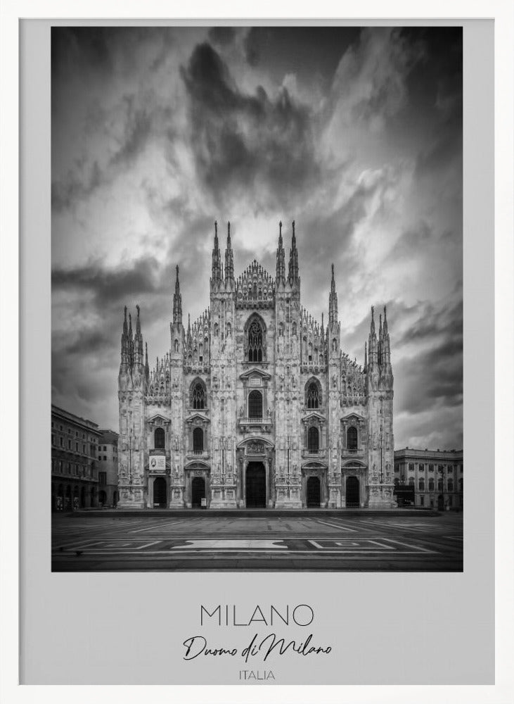 In focus: MILAN Cathedral Santa Maria Nascente Poster