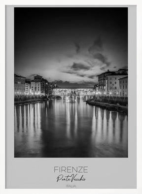 In focus: FLORENCE Ponte Vecchio Poster