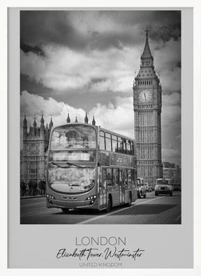 In focus: LONDON Westminster Poster