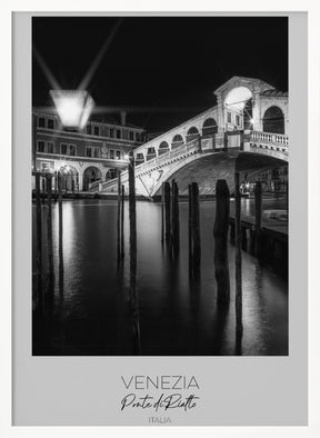 In focus: VENICE Rialto Bridge Poster