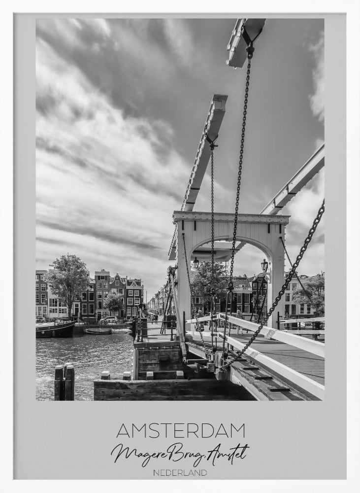 In focus: AMSTERDAM Magere Brug Poster