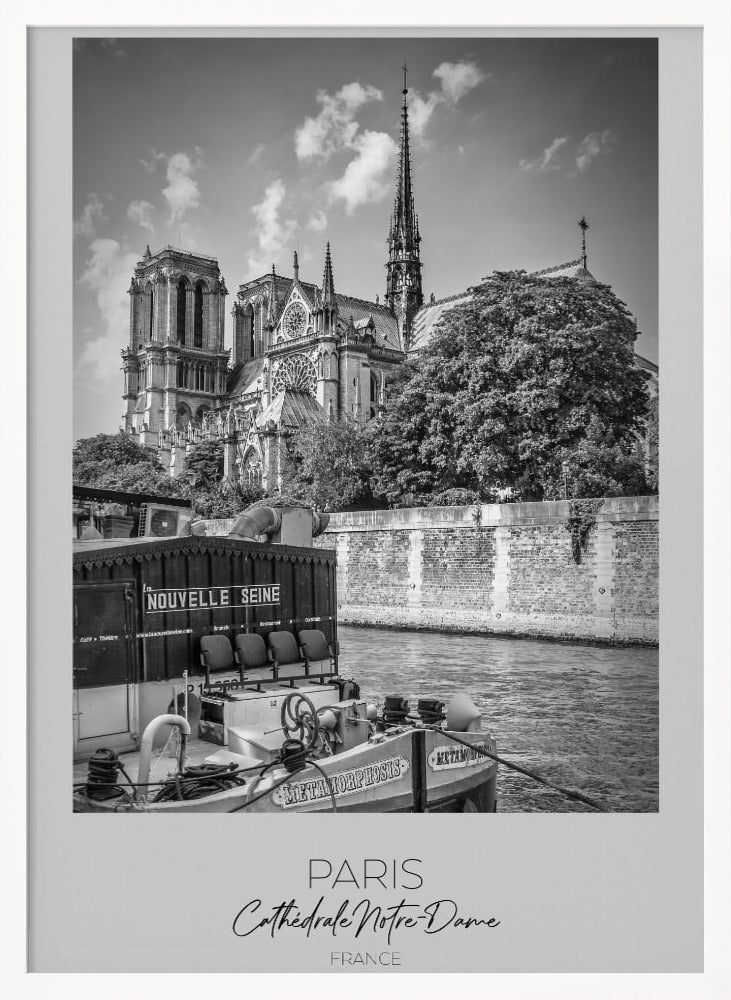 In focus: PARIS Cathedral Notre-Dame Poster