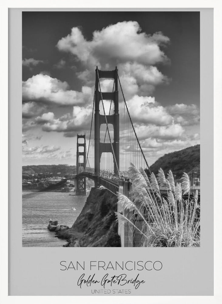 In focus: SAN FRANCISCO Golden Gate Bridge Poster