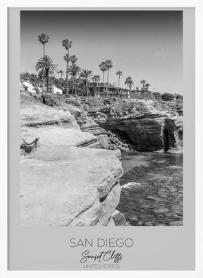 In focus: SAN DIEGO Sunset Cliffs Poster