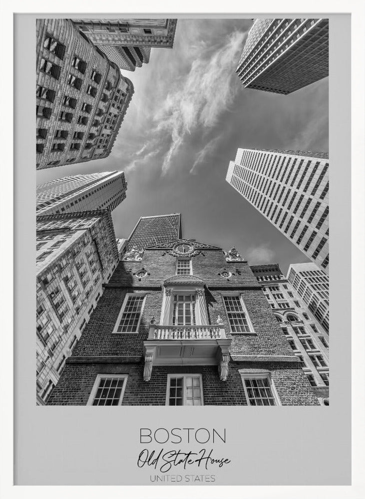 In focus: BOSTON Old State House Poster