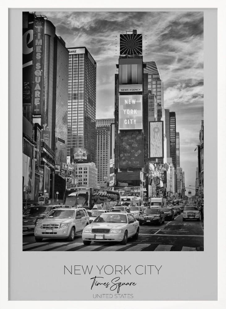 In focus: NEW YORK CITY Times Square Poster