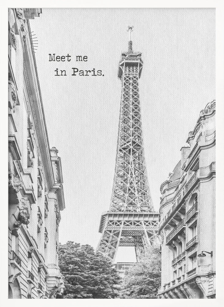 Meet me in Paris Poster