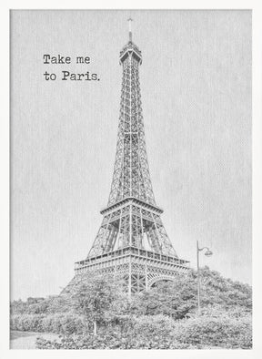 Take me to Paris Poster