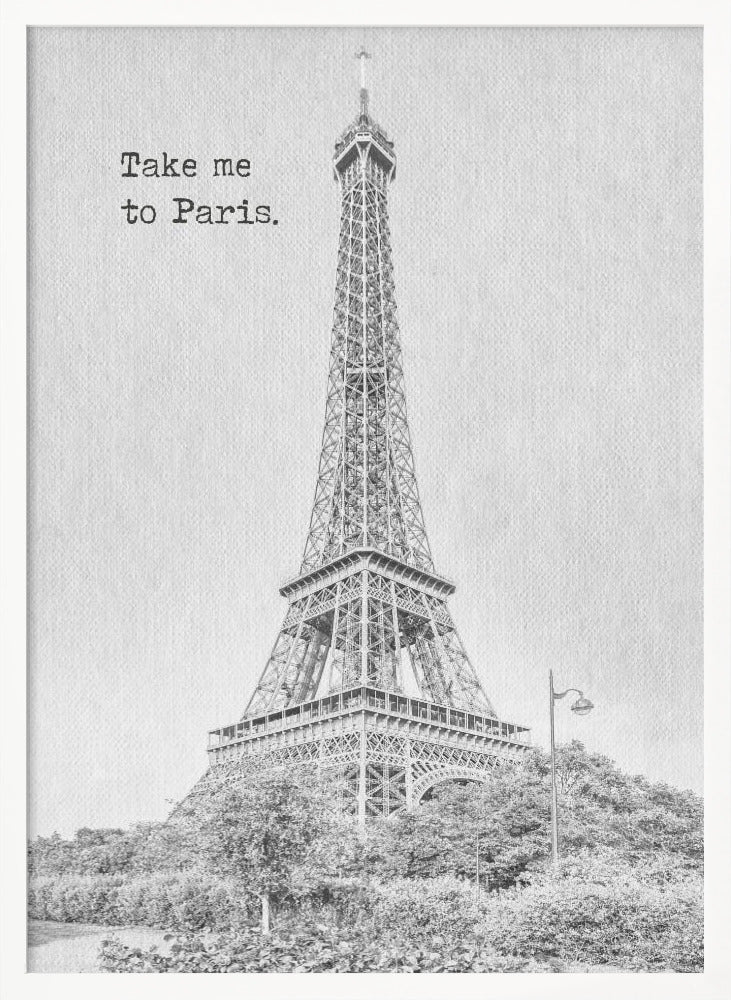 Take me to Paris Poster