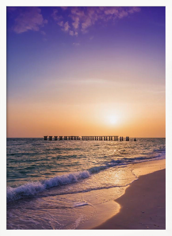 Gasparilla Island Sunset Poster