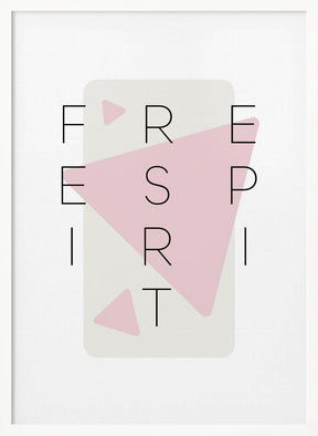 Free spirit - pink Poster