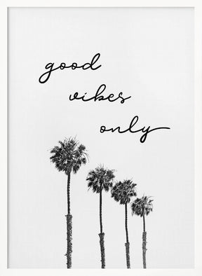 Palm trees | good vibes only Poster