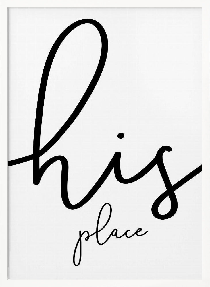 His place Poster