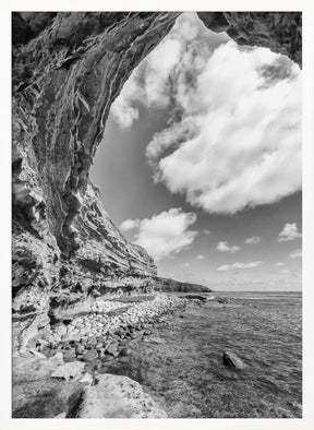 SAN DIEGO Sunset Cliffs | Monochrome Poster