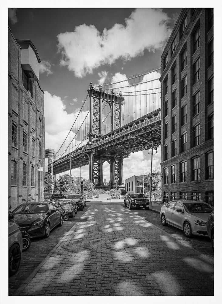 NEW YORK CITY Manhattan Bridge Poster