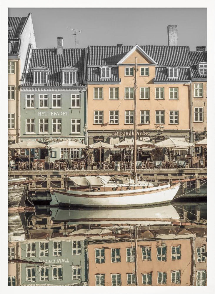 COPENHAGEN VINTAGE Quiet Nyhavn Poster