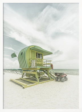 Vintage Florida Flair at Miami Beach Poster