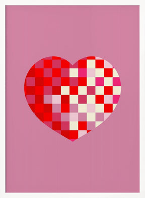 Pixel heart Poster