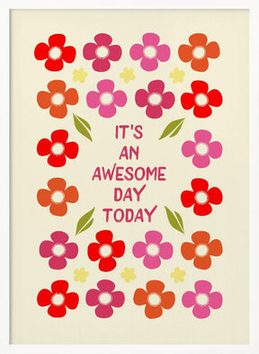 Awesome flowers Poster