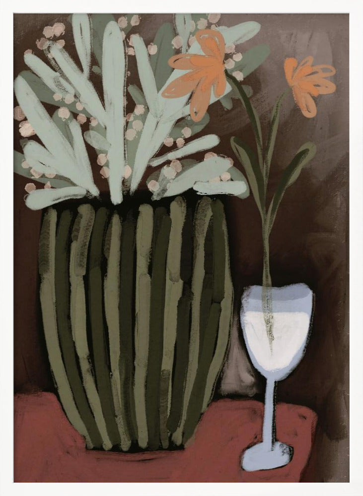 Floral still life no 4 Poster