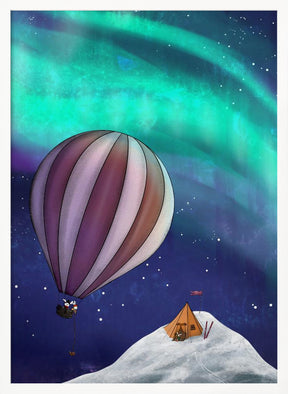 Hot air balloon trip Poster