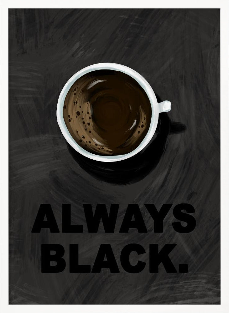 Black Coffee Poster