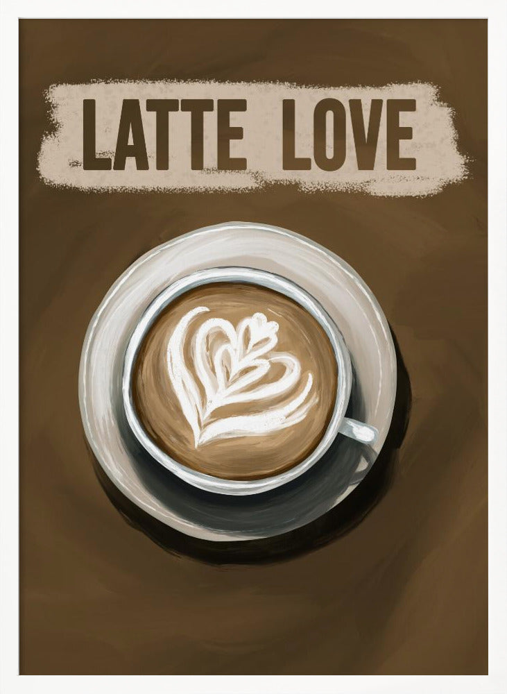 Latte Love Poster