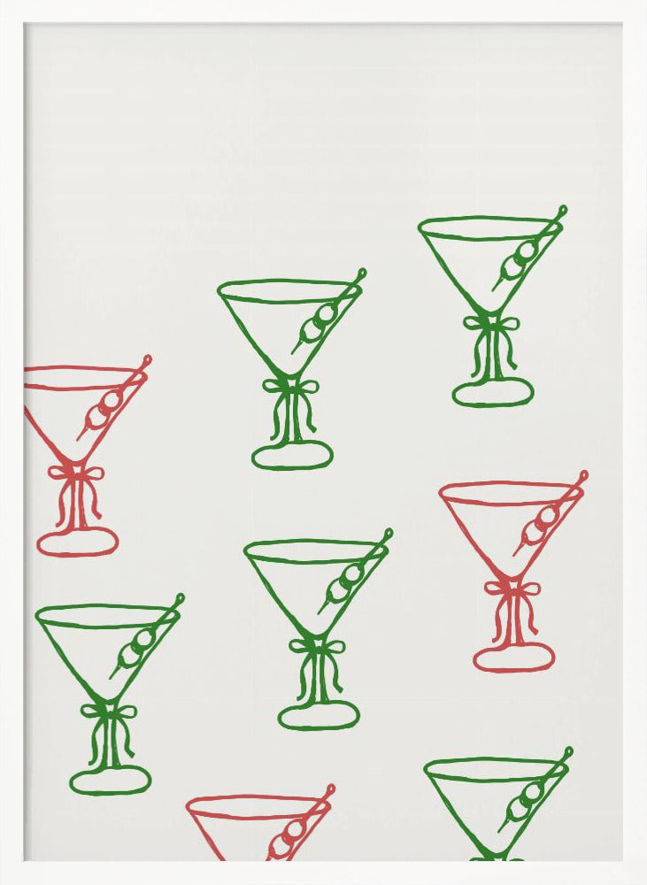 Martinis Poster