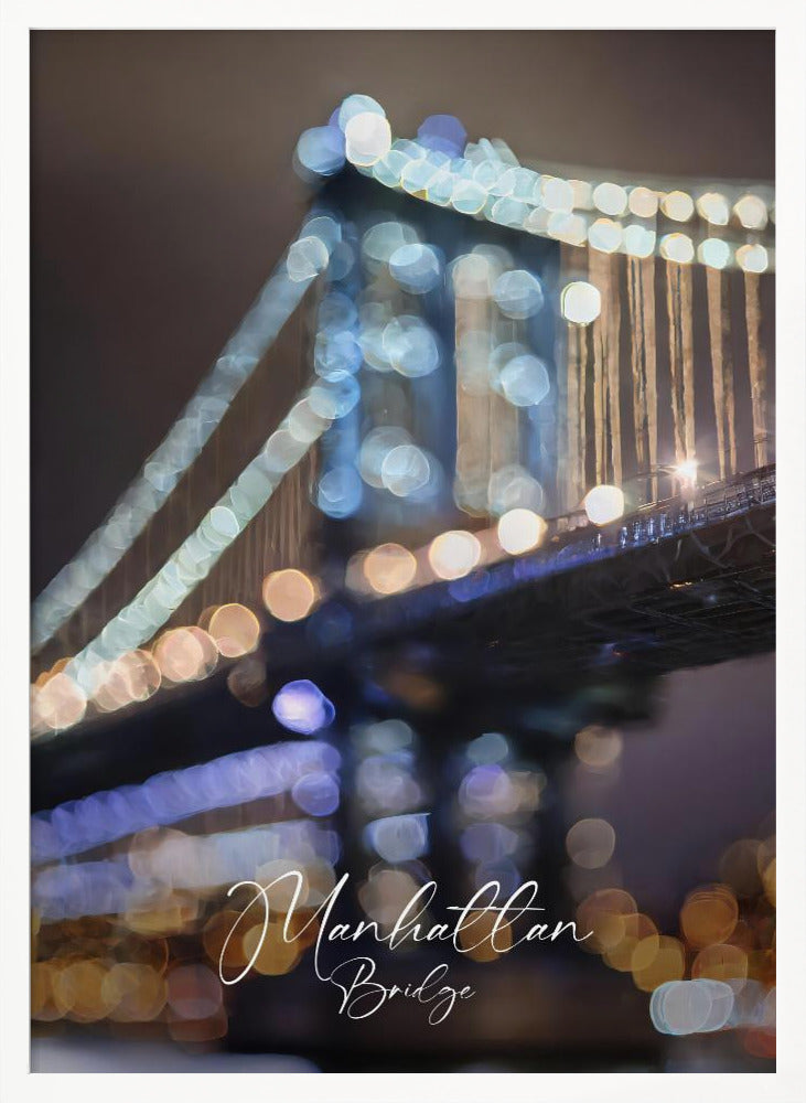 Manhattan Bridge Poster