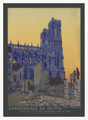 Cathédrale de Reims Poster