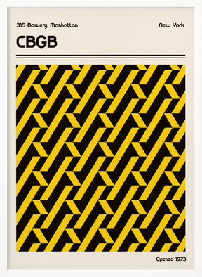 CBGB Venue Poster Poster