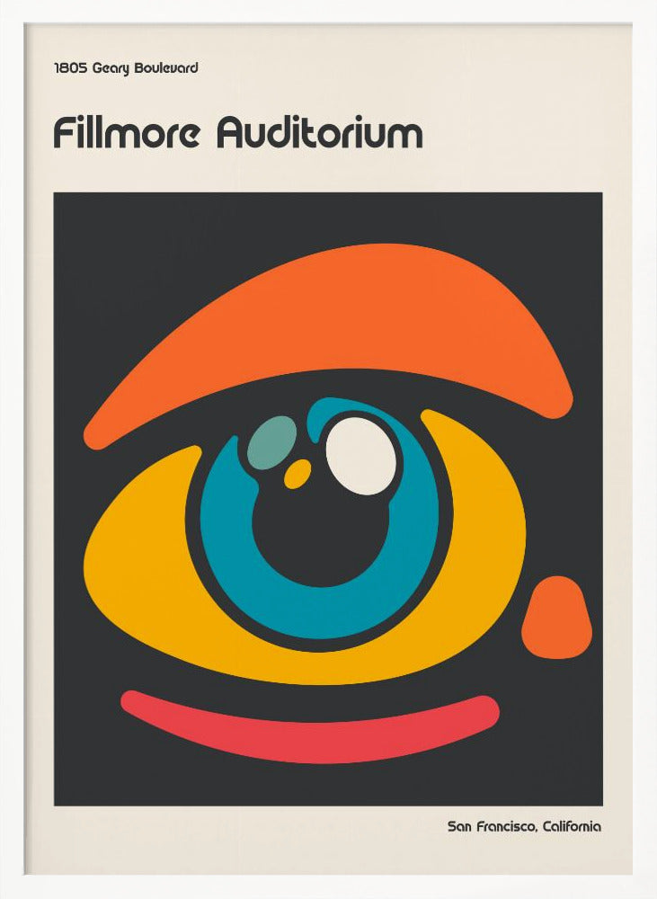 Fillmore Abstract Poster Poster