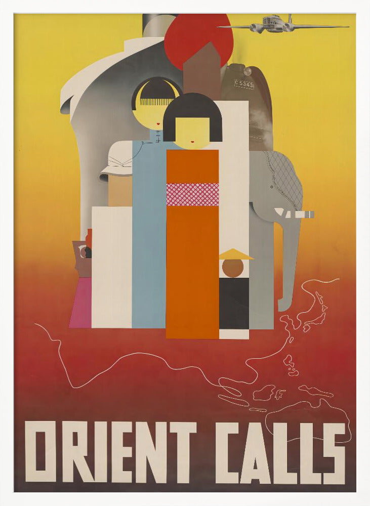 Orient Calls Poster