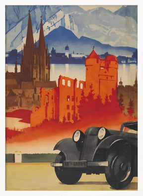 Motoring in Germany Poster