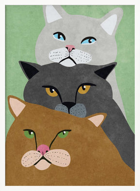 Cat Trio Poster