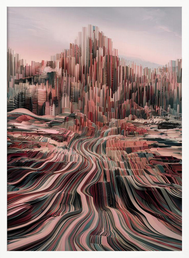 Abstract City Poster