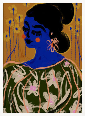 The Blue Woman Poster