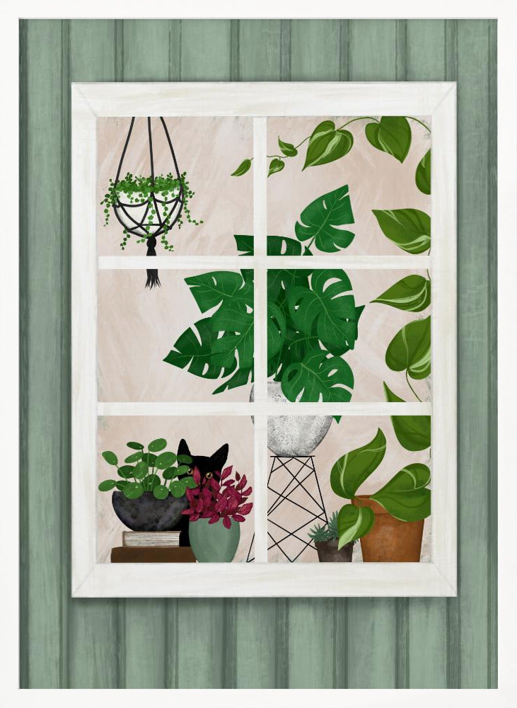 Plant window Poster