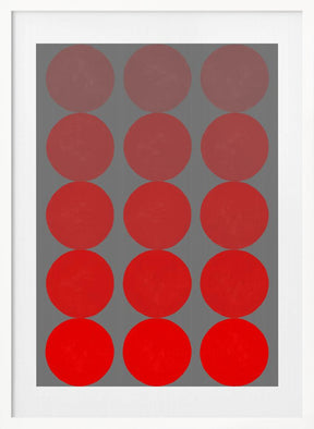 Bauhaus contrast of saturation Poster