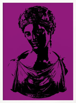 Bust of Ariadne Poster